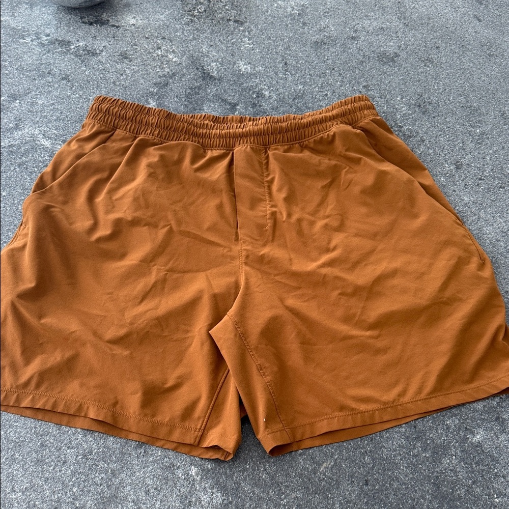 lululemon athletica Men's Brown Athletic Shorts